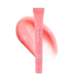Patrick Ta Major Moisture Smoothing Lip Balm Pink Salted Caramel 0.5oz New
